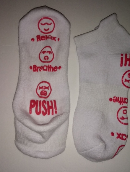 Labor and Delivery Socks - Baby Shower Gift for mom to be - Picture 4 of 12